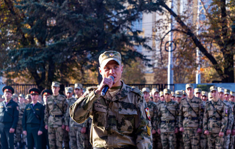 7 октября 2024 года в военном институте состоялось открытие мурала
