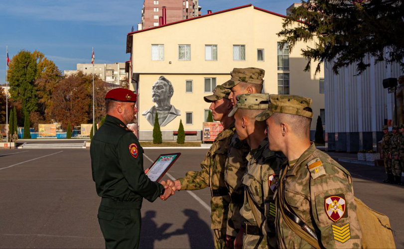 7 октября 2024 года в военном институте состоялось открытие мурала