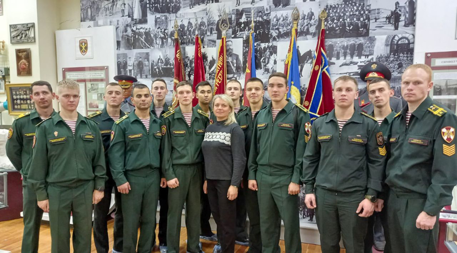 22 октября 2024 года курсанты военного института посетили музей