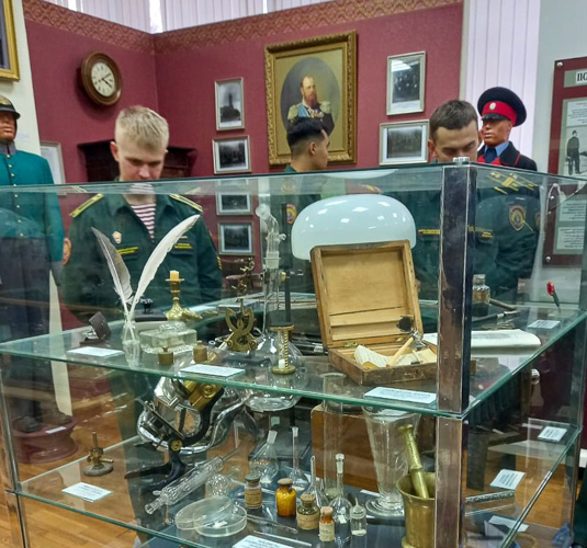 22 октября 2024 года курсанты военного института посетили музей