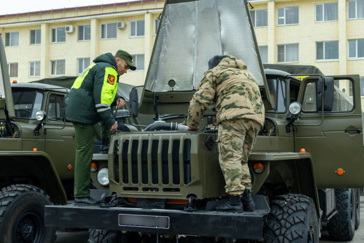 29 и 30 октября 2024 года в военном институте проведен смотр техники