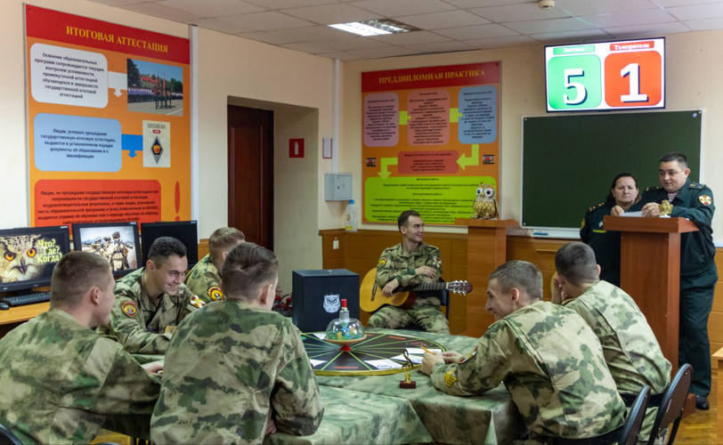 1 декабря 2024 года в военном институте проведена межвузовская научная интеллектуально-познавательная игра