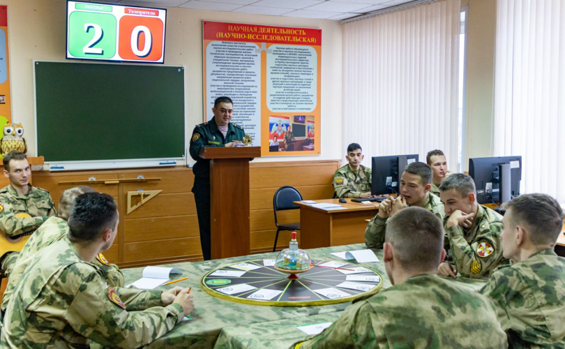 1 декабря 2024 года в военном институте проведена межвузовская научная интеллектуально-познавательная игра