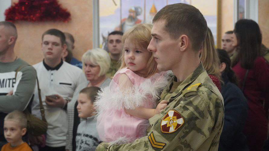 20 декабря 2024 года в военном институте организован праздник для детей военнослужащих и сотрудников военного института