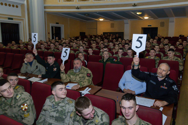 20 декабря 2024 года в военном институте разыграли Кубок КВН среди курсантов