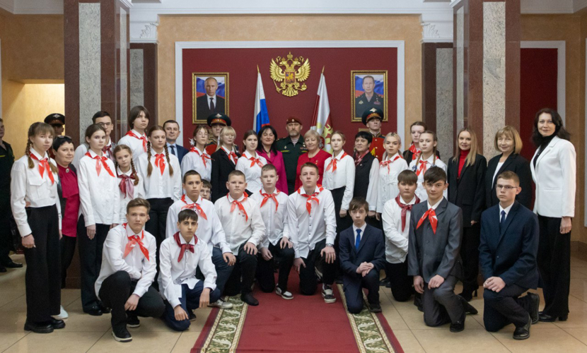 29 января 2025 года в военном институте проведена церемония награждения школьного музея