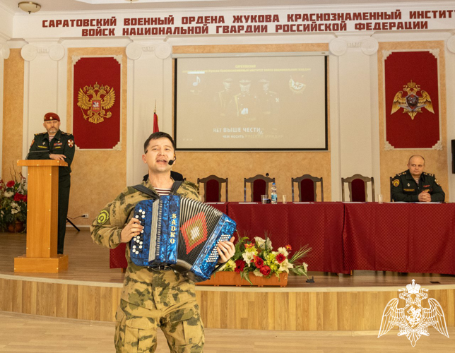 В военном институте проведена конференция ветеранов войск правопорядка