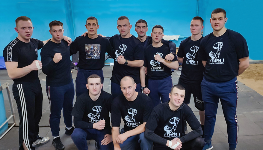 12 февраля 2025 года военнослужащие военного института приняли участие в чемпионате Саратовского регионального отделения общества «Динамо» по гиревому спорту