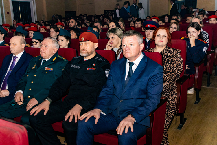 20 февраля 2025 года в военном институте прошло городское торжественное мероприятие