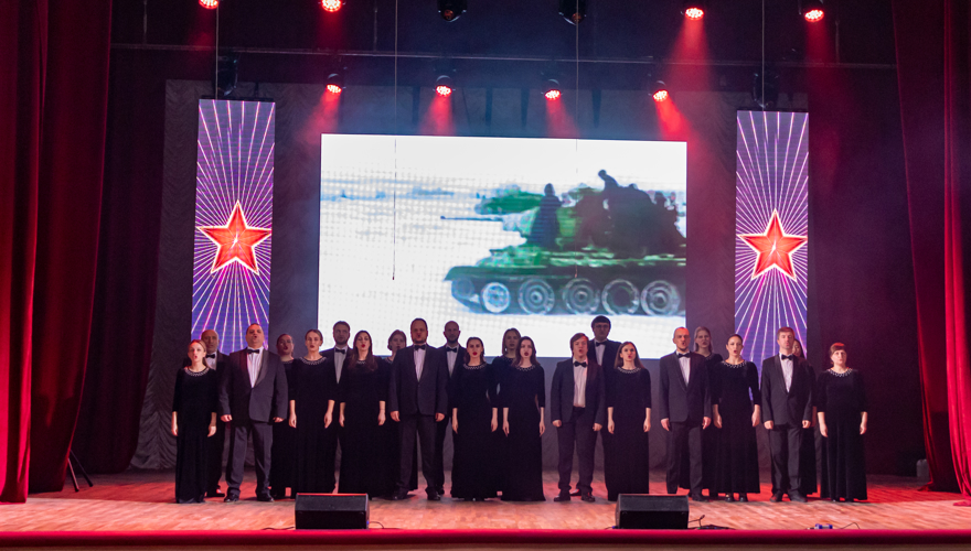 20 февраля 2025 года в военном институте прошло городское торжественное мероприятие
