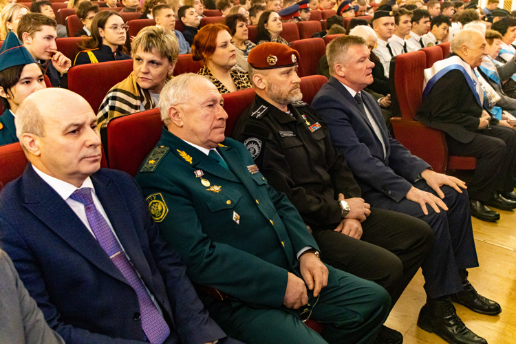 20 февраля 2025 года в военном институте прошло городское торжественное мероприятие