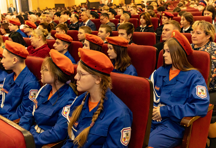 20 февраля 2025 года в военном институте прошло городское торжественное мероприятие