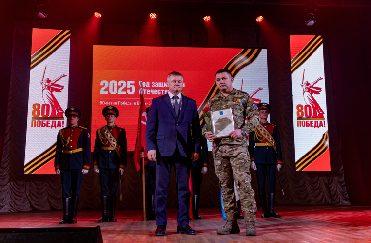 20 февраля 2025 года в военном институте прошло городское торжественное мероприятие