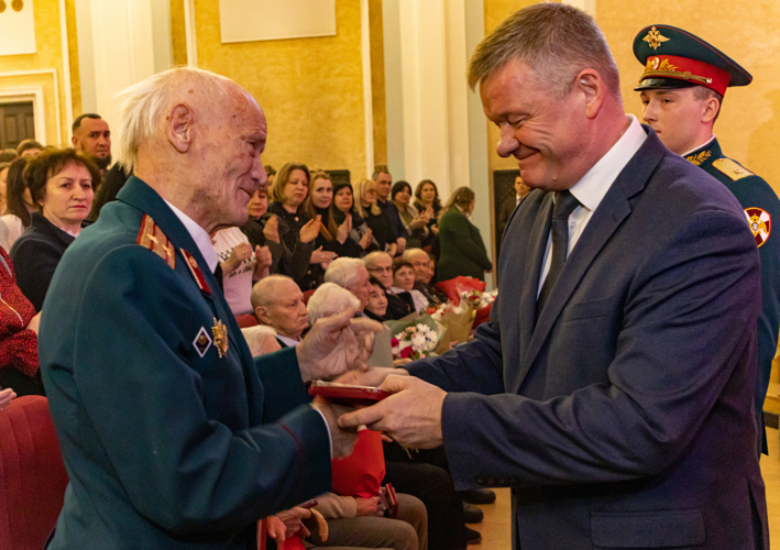 20 февраля 2025 года в военном институте прошло городское торжественное мероприятие