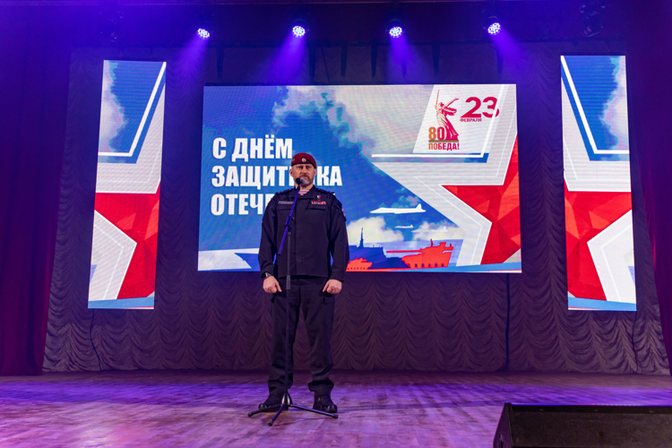 20 февраля 2025 года в военном институте прошло городское торжественное мероприятие
