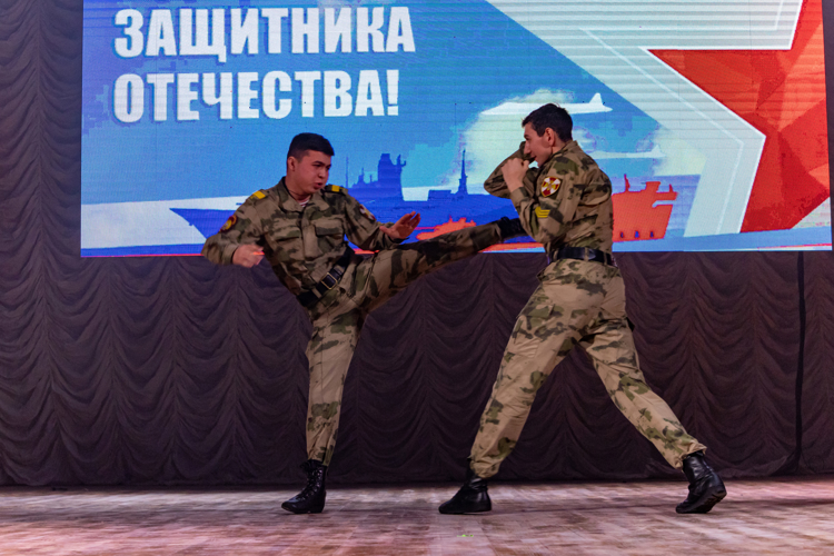 20 февраля 2025 года в военном институте прошло городское торжественное мероприятие