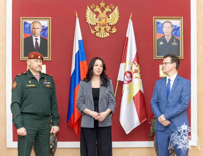 10 февраля в военном институте состоялось торжественное вручение удостоверений о повышении квалификации