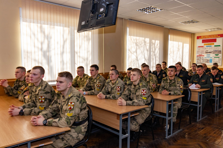 13 февраля 2025 года в военном институте проведена межкафедральная конференция