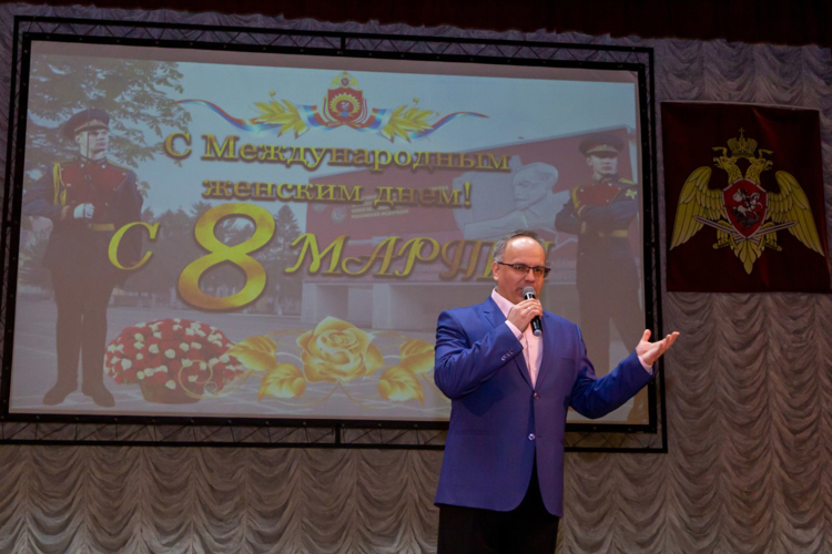 6 марта 2025 года в военном институте состоялось торжественное мероприятие, приуроченное к Международному женскому дню
