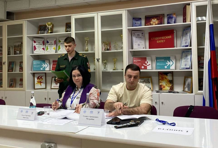 21 марта 2025 года военнослужащие военного института приняли участие в научно-практической конференции