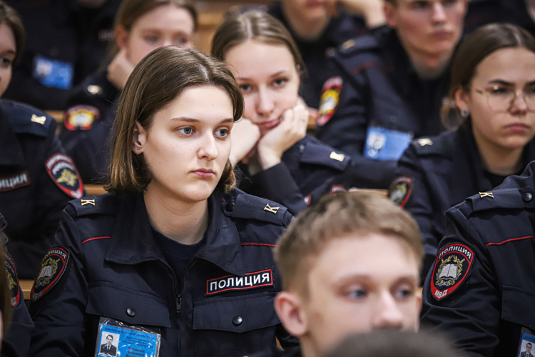 3 марта 2025 года проведен урок мужества для сотрудников МВД России