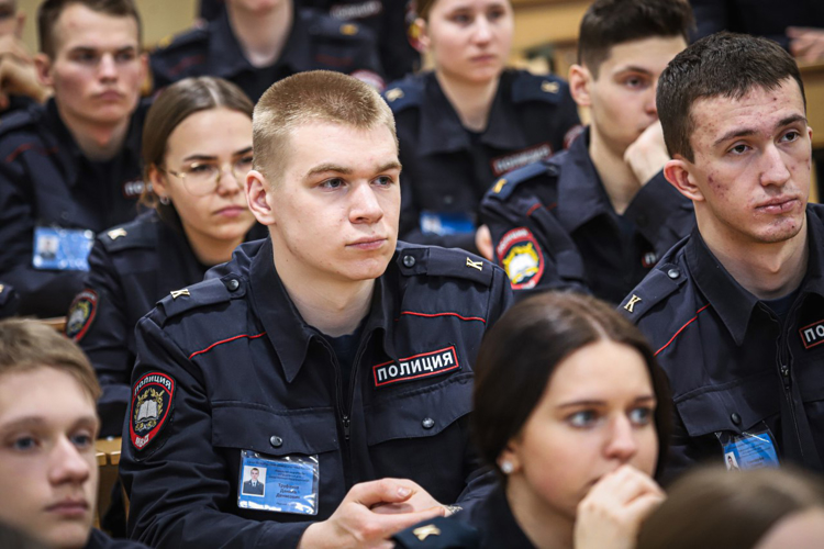 3 марта 2025 года проведен урок мужества для сотрудников МВД России