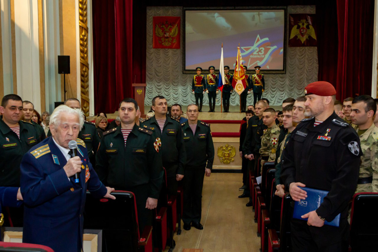 28 февраля 2025 года в военном институте проведено торжественное мероприятие