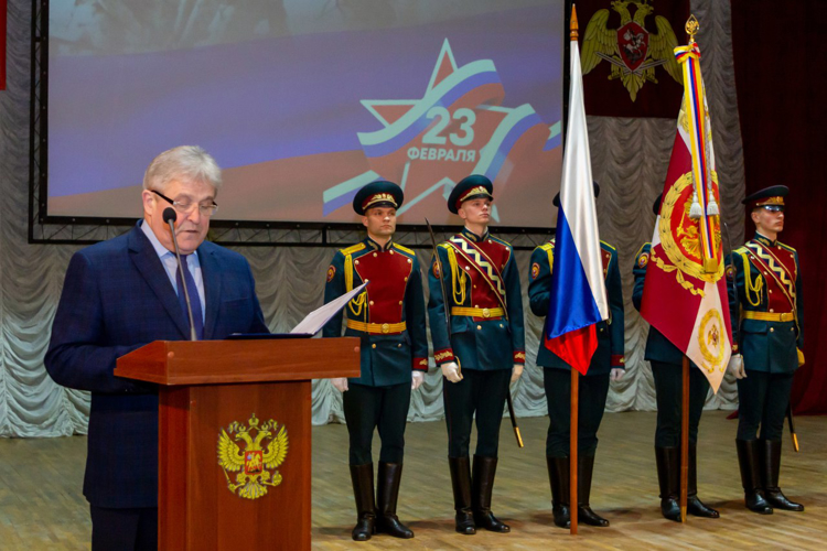 28 февраля 2025 года в военном институте проведено торжественное мероприятие