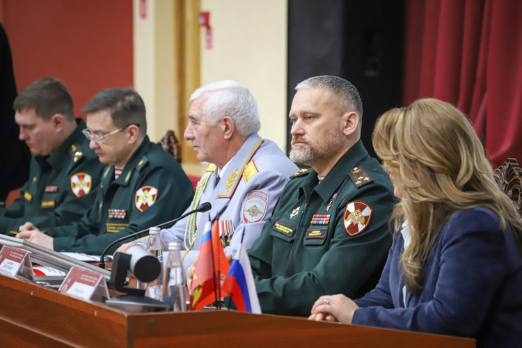 25 февраля 2025 года начальник военного института принял участие в межведомственной научно-практической конференции