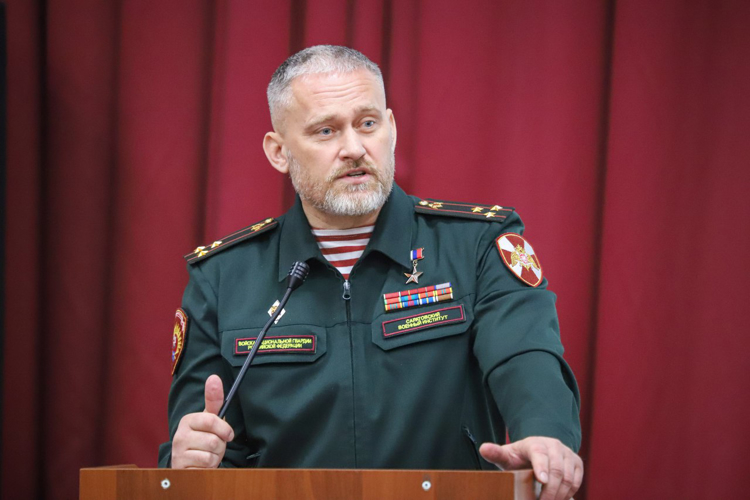 25 февраля 2025 года начальник военного института принял участие в межведомственной научно-практической конференции