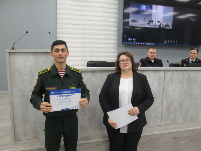 27 февраля 2025 года военнослужащие военного института приняли участие в ежегодной Межвузовской научно-практической конференции