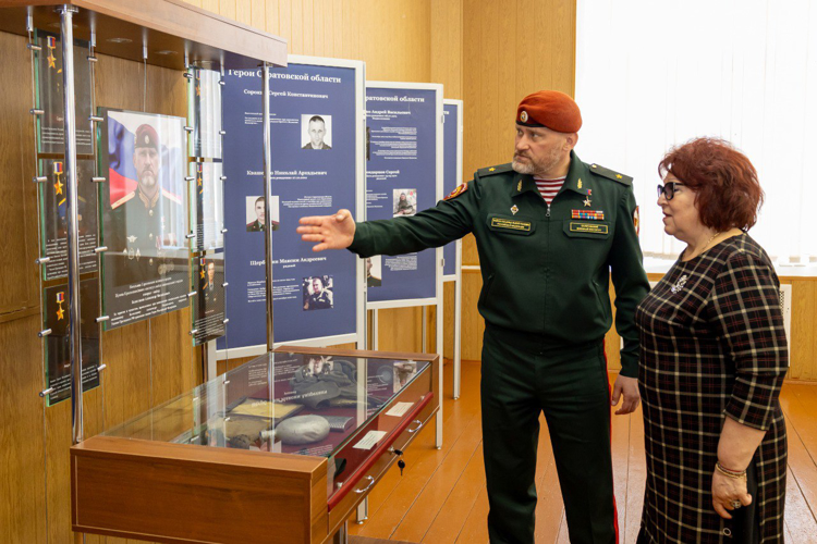 16 апреля 2025 года военнослужащие военного института приняли участие в городском показательном занятии