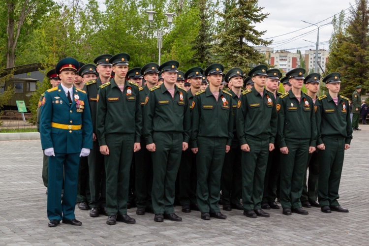 27 апреля 2025 года военнослужащие военного института приняли участие в торжественной акции