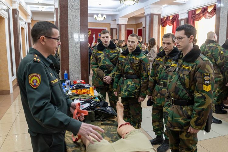 25 марта 2025 года в военном институте проведен день открытых дверей