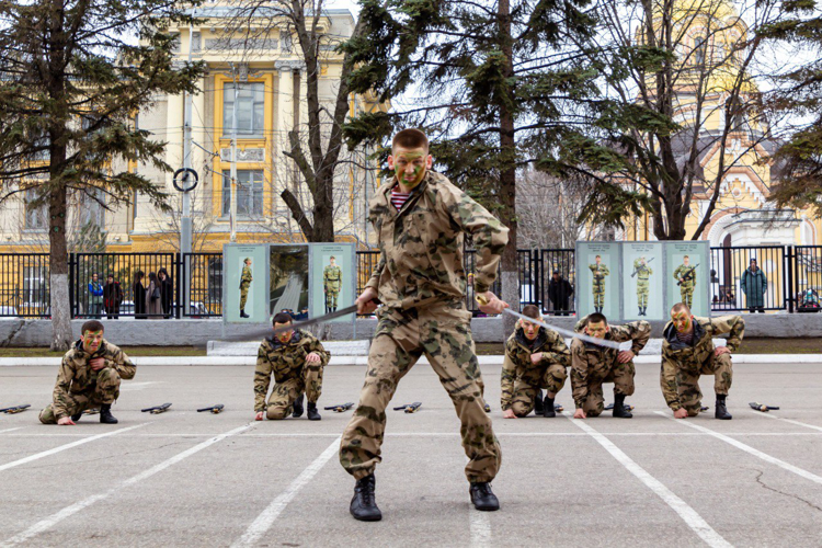 27 марта 2025 года в военном институте проведены торжественные мероприятия, посвященные Дню войск национальной гвардии  Российской Федерации