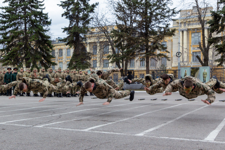27 марта 2025 года в военном институте проведены торжественные мероприятия, посвященные Дню войск национальной гвардии  Российской Федерации