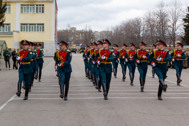 27 марта 2025 года в военном институте проведены торжественные мероприятия, посвященные Дню войск национальной гвардии  Российской Федерации
