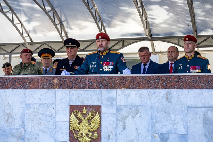 17 мая 2025 года в военном институте состоялась военно-патриотическая акция «Марш памяти»