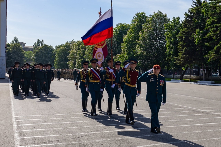 17 мая 2025 года в военном институте состоялась военно-патриотическая акция «Марш памяти»