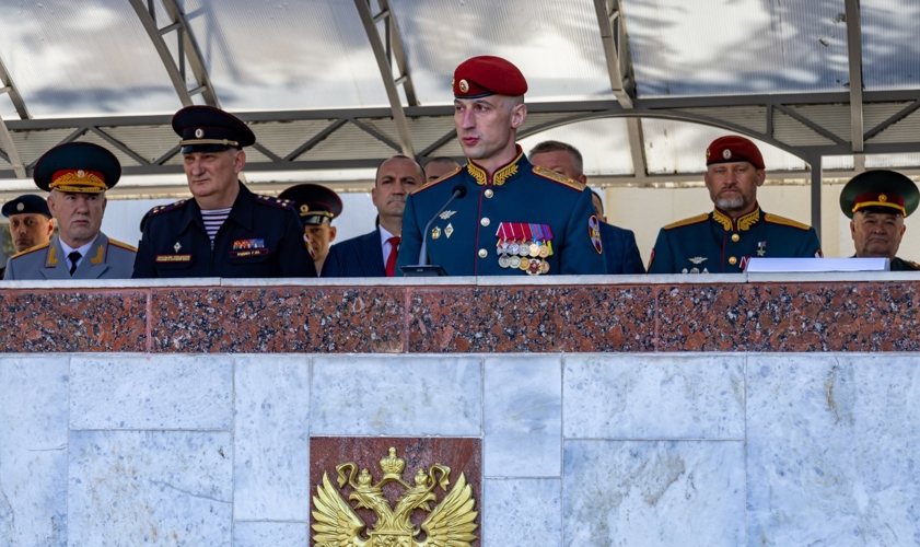 17 мая 2025 года в военном институте состоялась военно-патриотическая акция «Марш памяти»