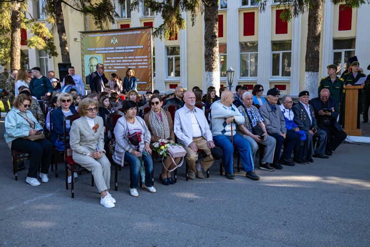 17 мая 2025 года в военном институте состоялась военно-патриотическая акция «Марш памяти»