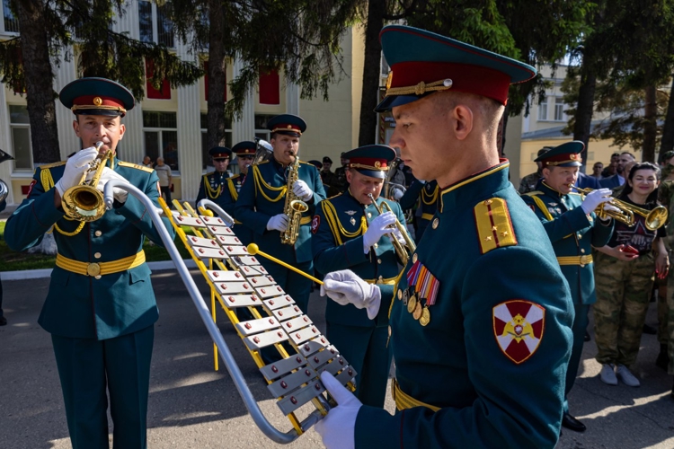 17 мая 2025 года в военном институте состоялась военно-патриотическая акция «Марш памяти»