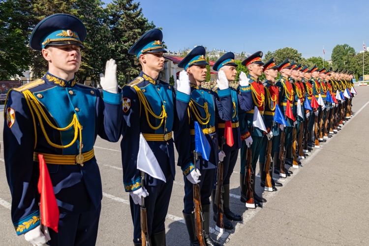 17 мая 2025 года в военном институте состоялась военно-патриотическая акция «Марш памяти»