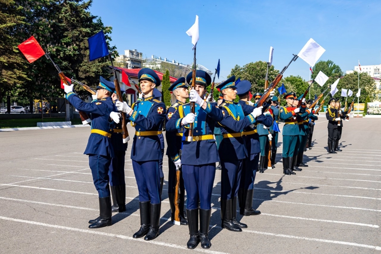 17 мая 2025 года в военном институте состоялась военно-патриотическая акция «Марш памяти»