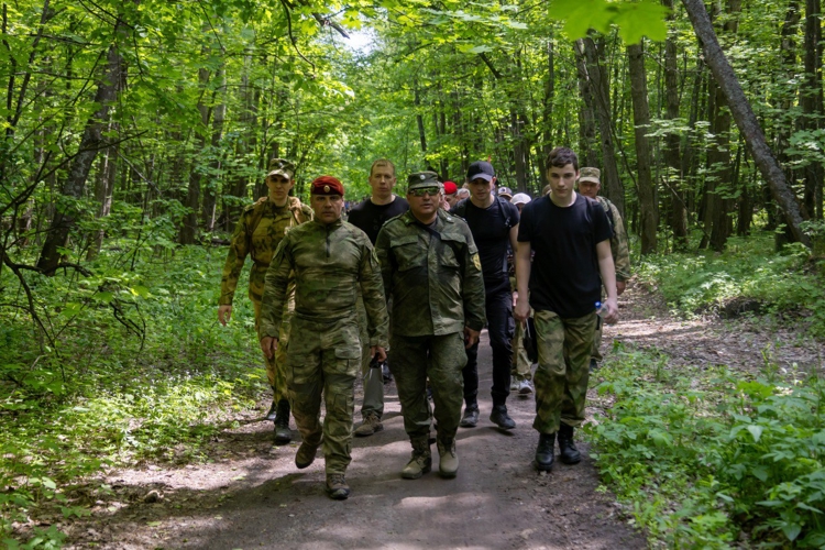 17 мая 2025 года в военном институте состоялась военно-патриотическая акция «Марш памяти»