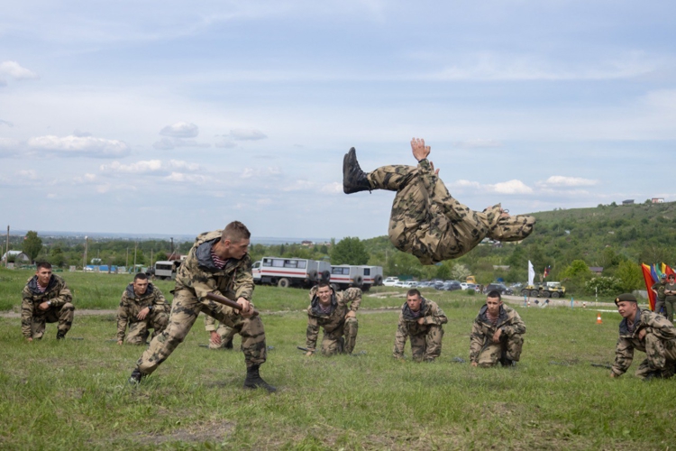 17 мая 2025 года в военном институте состоялась военно-патриотическая акция «Марш памяти»