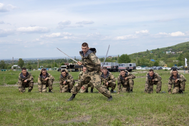 17 мая 2025 года в военном институте состоялась военно-патриотическая акция «Марш памяти»