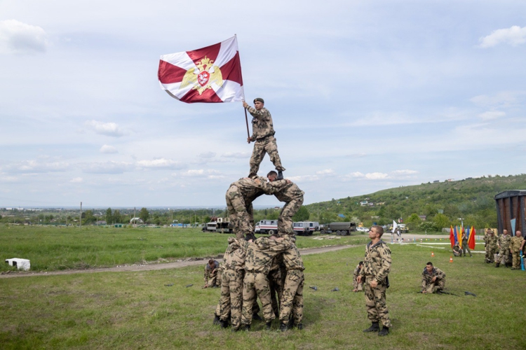 17 мая 2025 года в военном институте состоялась военно-патриотическая акция «Марш памяти»