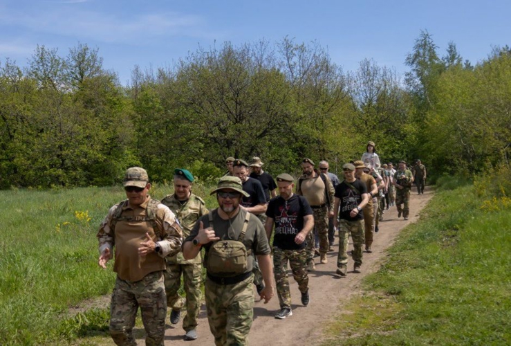 17 мая 2025 года в военном институте состоялась военно-патриотическая акция «Марш памяти»
