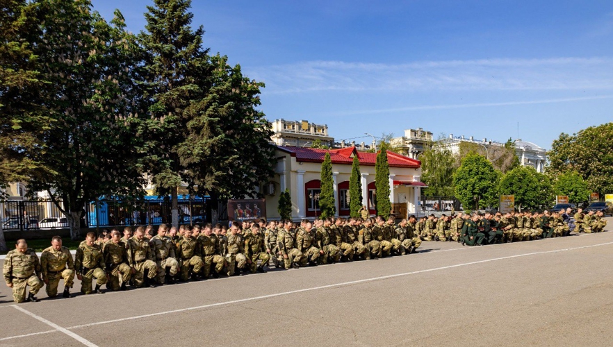 17 мая 2025 года в военном институте состоялась военно-патриотическая акция «Марш памяти»